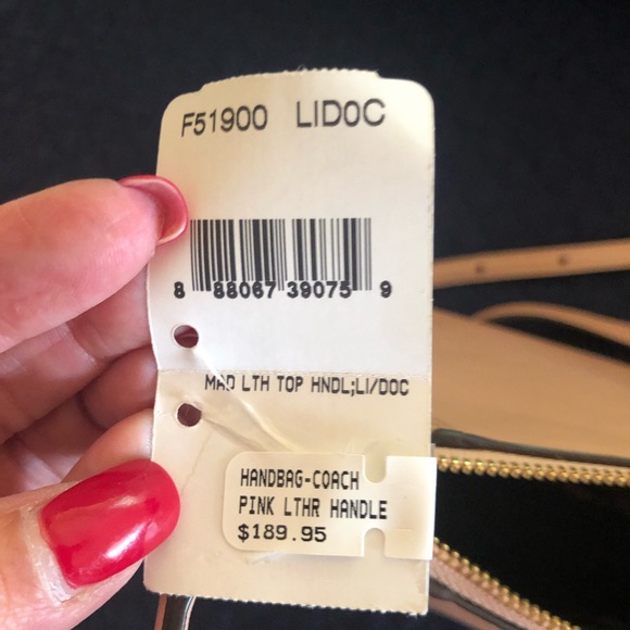 Coach Blush Purse - Small - New With Tag - Picture 7 of 10